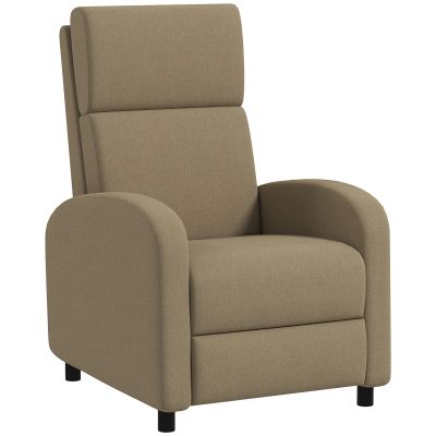 Fotoliu Relax Reclinabil Manual la 160  cu Suport pentru Picioare, Bej