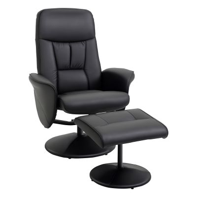 Fotoliu relaxant cu suport pentru picioare fotoliu de relaxare relaxant pivotant 360  si spatar inclinabil pentru TV suportand pana la 120 kg material