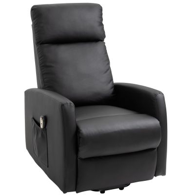 Fotoliu Ridicare Electric 145  - Rabatabil pentru Varstnici, Negru