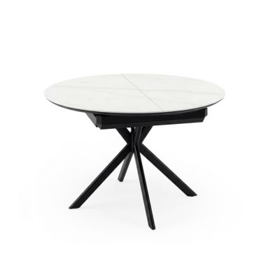 Masa extensibila UPSALO W/B/G 100(140)/120(170) x 100/120 CM - Alb / 100(140)x100cm