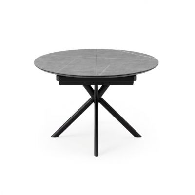 Masa extensibila UPSALO W/B/G 100(140)/120(170) x 100/120 CM - Grey / 100(140)x100cm