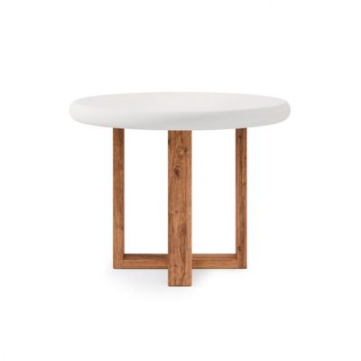 Masa RETIRO Ø100/120 CM - Alb / Ø100cm