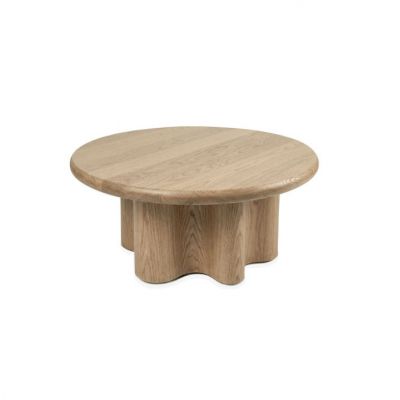 Masuta de cafea GARCIA Ø80 x 37 CM - Lemn