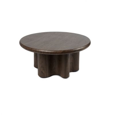 Masuta de cafea GARCIA Ø80 x 37 CM - Maro