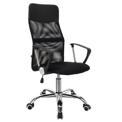 Office chair Joel II pakoworld fabric mesh in black shade 61x59x109.5-123cm Office chair Joel II pakoworld fabric mesh in black shade 61x59x109.5-123cm