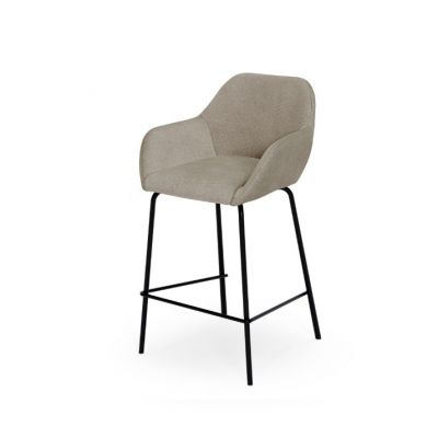 Scaun de bar SAVON H58 CM - Taupe