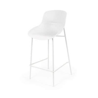 Scaun de bar VAIAN UNI H66 CM - Alb