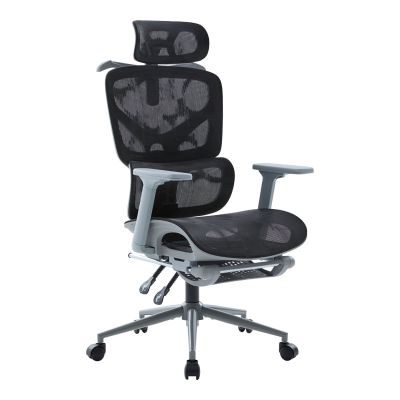 Scaun de birou executive Vigo pakoworld gri, plasa neagra 52x70x118-124cm Scaun de birou executive Vigo pakoworld gri, plasa neagra 52x70x118-124cm
