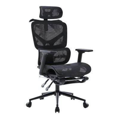 Scaun de birou executive Vigo pakoworld mesh, culoare neagra, 52x70x118-124cm Scaun de birou executive Vigo pakoworld mesh, culoare neagră, 52x70x118-124cm