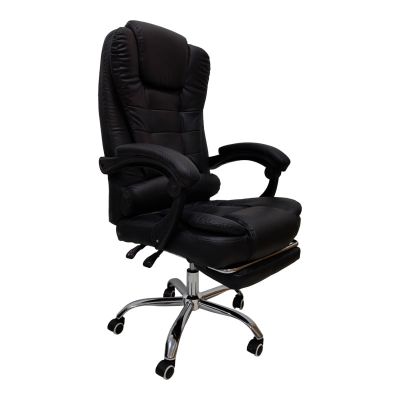 Scaun directorial cu bancheta Worko pakoworld piele PU, culoare negru, 53x69x114-122cm Scaun directorial cu banchetă Worko pakoworld piele PU, culoare negru, 53x69x114-122cm