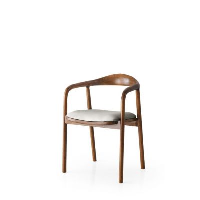Scaun PA, gri deschis, 52x51x77 cm
