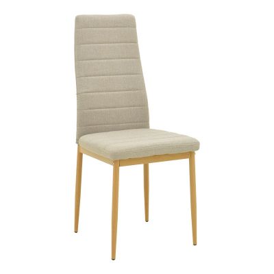 Scaun Parker, bej/natural, 39.5x48x95 cm