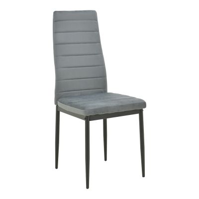 Scaun Parker, gri/negru, 39.5x48x95 cm