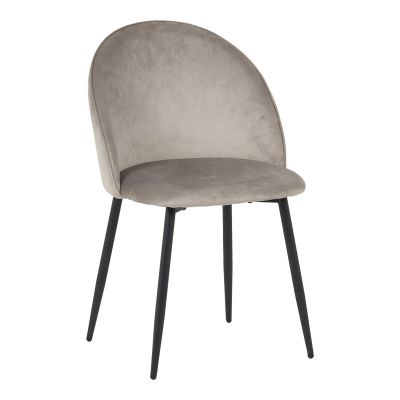 Scaun Perch, gri/negru, 50x43x82 cm
