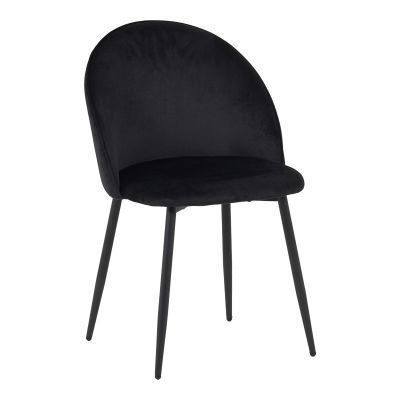 Scaun Perch, negru, 50x43x82 cm