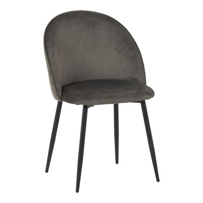 Scaun Perch, negru/antracit, 50x43x82 cm