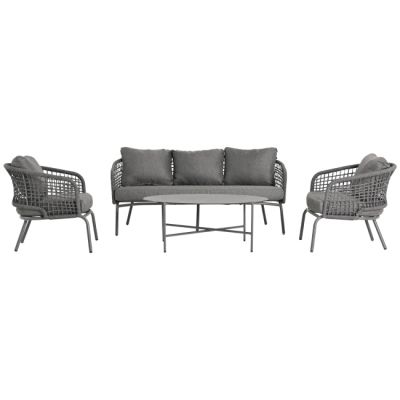 Set pentru exterior CADIZ - Gri inchis