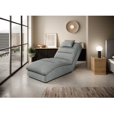 Sezlong living ELTAP, TAC-04VER, Taco, 170x85x95 cm, lemn/poliester, gri