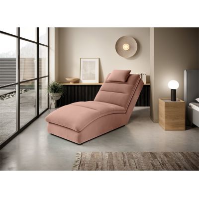 Sezlong living ELTAP, TAC-24NU, Taco, 170x85x95 cm, lemn/poliester, roz