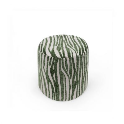 Taburet CORFINO Ø40 CM - Verde