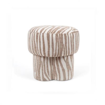 Taburet CORFINO Ø42 CM - Beige