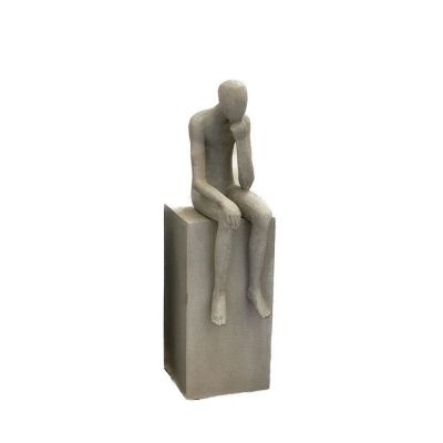 Decoratiune PORTER THINKING MAN H53 CM - Default Title