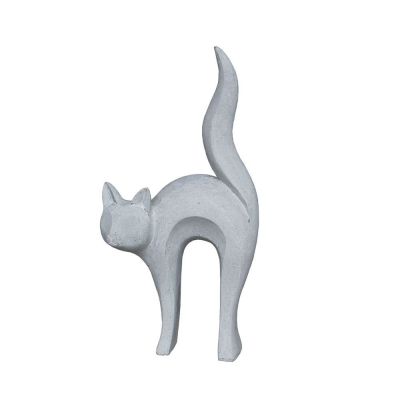 Decoratiune SARONA CAT H62 CM - Grey