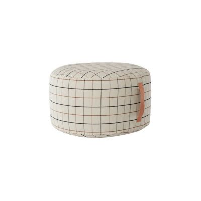 Fotoliu bean bag crem Grid – OYOY Living Design