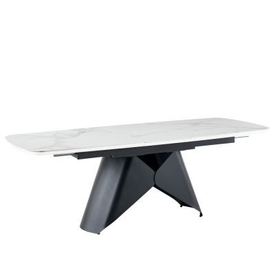 Masa extensibila NIXIA 180(220) x 90 CM - 180(220)x90cm / Alb