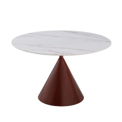 Masa VERLINE Ø120 CM - Ø120cm / Alb