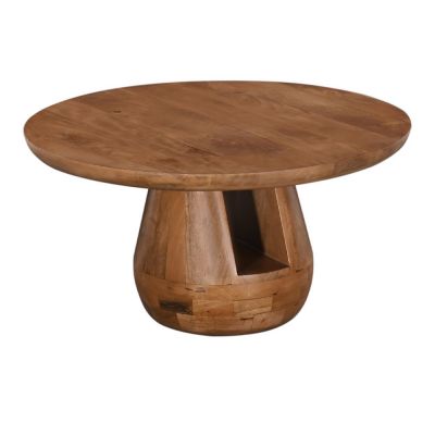 Masuta de cafea BELARA Ø80 x 40 CM - Lemn