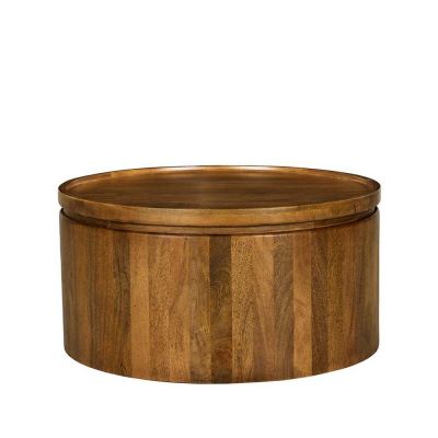 Masuta de cafea SOLEDA Ø80 x 40 CM - Lemn