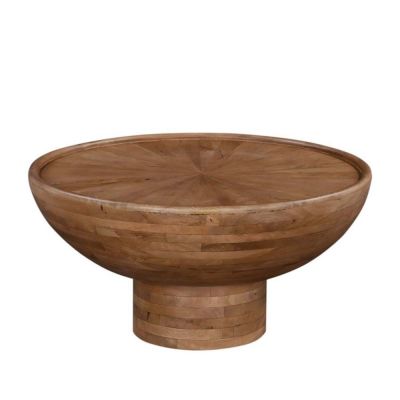 Masuta de cafea TIRENO Ø80 x 40 CM - Lemn