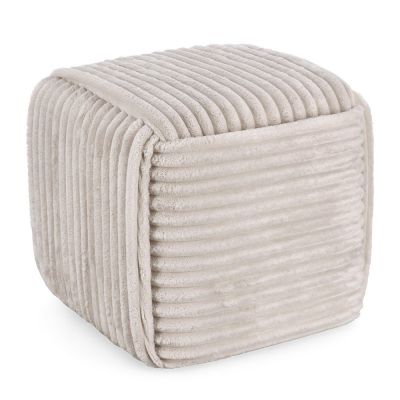 Puf gri deschis Cube – Bizzotto