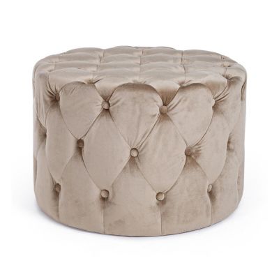 Puf taupe Lorella – Yes Everyday