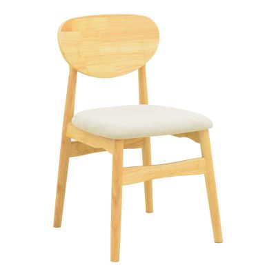Scaun Cardith, lemn rubberwood si plywood, 48x51x78 cm