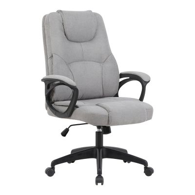 Scaun de birou directorial Kamora, stofa, 66x67x111 cm