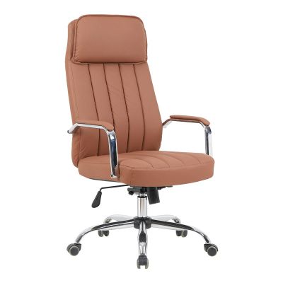 Scaun de birou managerial Morales, Maro, 60x70x124 cm