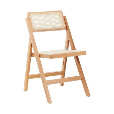 Scaun de dining în culoare naturală din lemn de fag Cebu – Premier Housewares
