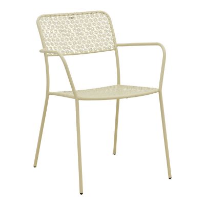 Scaun de exterior Federal, Crem, 57x58x82 cm