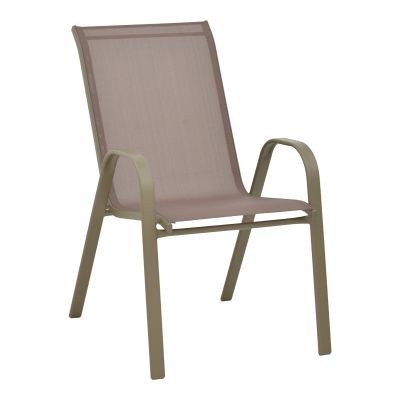 Scaun de gradina Calan, textilena si metal, 54x74x91 cm