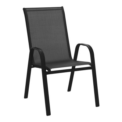 Scaun de gradina Calan, textilena si metal, 54x74x91 cm