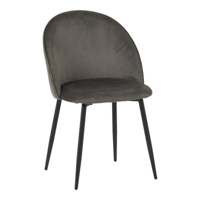 Scaun Perch Antracit 50x43x82 cm