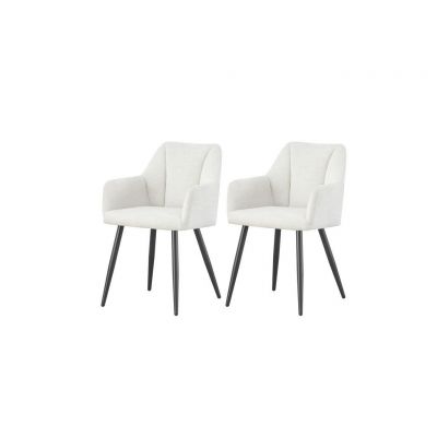 Set De Scaune din textil, crem