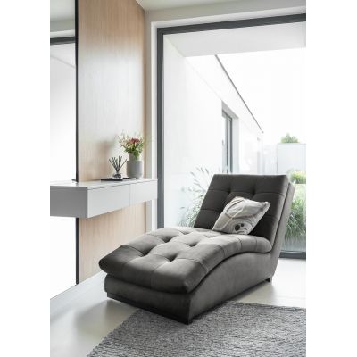 Sezlong living ELTAP, DOR-05NU, Doro, 170x85x95 cm, poliester, gri