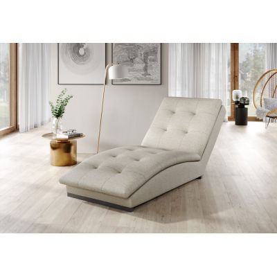 Sezlong living ELTAP, DOR-22IN, Doro, 170x85x95 cm, poliester, bej deschis