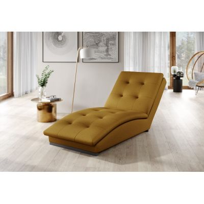 Sezlong living ELTAP, DOR-45LO, Doro, 170x85x95 cm, poliester, mustar