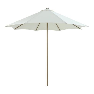 Umbrela de gradina, Mawoo, Alb, 250x250x235 cm
