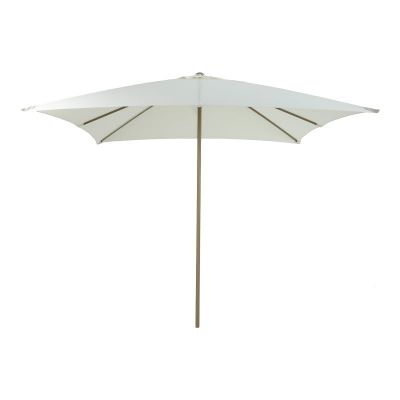 Umbrela de gradina, Solis, Alb, 250x250x235 cm