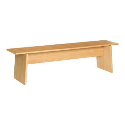 Bancă în culoare naturală din placaj Baenk – Hübsch